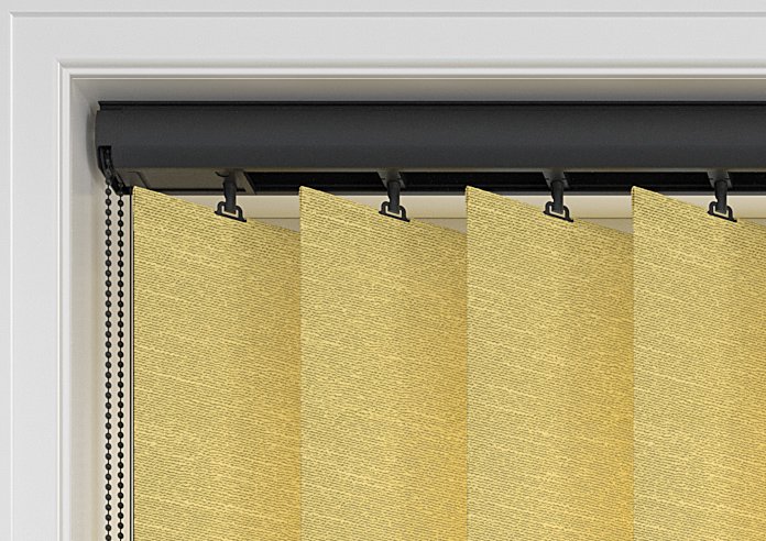 Savona, Lustrous Yellow - Vertical Blind - Image 11